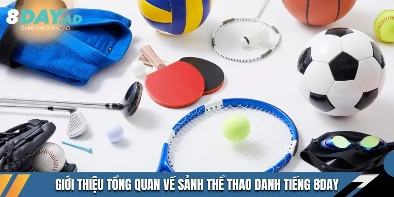 Giới thiệu tổng quan về sảnh thể thao danh tiếng 8DAY