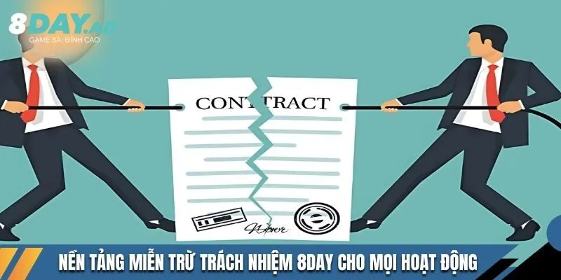 Nền tảng miễn trừ trách nhiệm 8DAY cho mọi hoạt động
